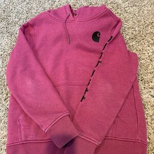 Carhartt Fuchsia Sweatshirt with Logo